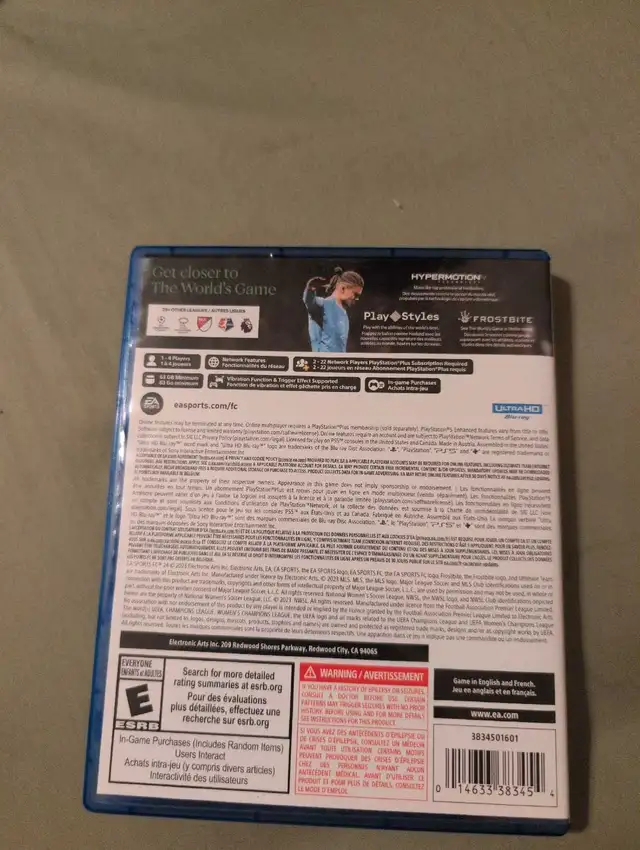 FC24 PS5 in Sony Playstation 5 in Longueuil / South Shore - Image 4