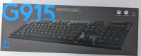 Logitech G915   Lightspeed RGB GL  Clicky Wireless Keyboard