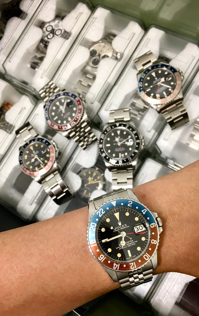 WATCH COLLECTOR BUYS VINTAGE MODERN USED ROLEX WORKING OR NOT in Jewellery & Watches in Winnipeg