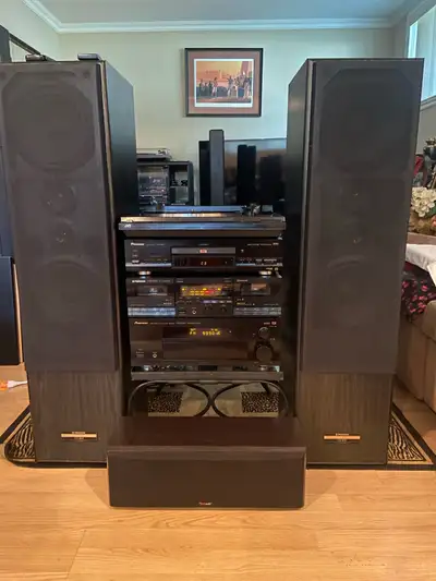 Pioneer and JVC Home Audio System, View more