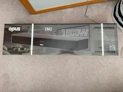 Brand New Opus Hi-Fi 2M2 1500W Soundbar, View more