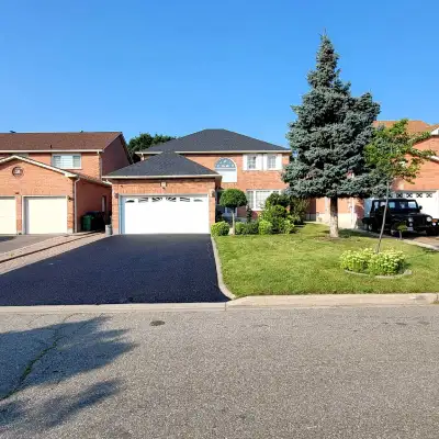Private sale Welcome to an exceptional detached residence nestled on a rare 45 x 125 ft lot, backing...