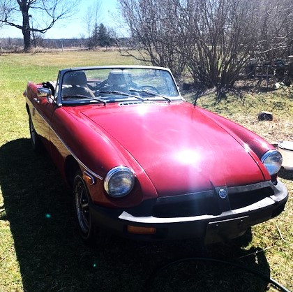 1978 MGB -Fun Summer Ride in Classic Cars in Markham / York Region