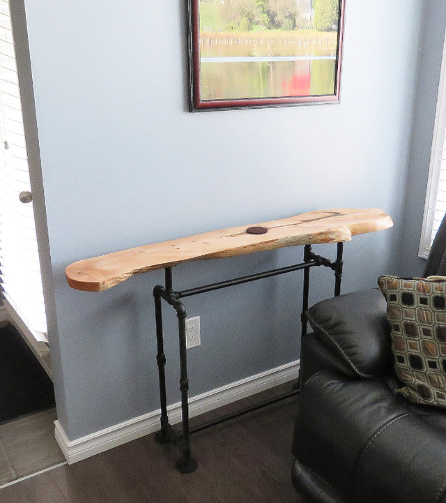 Walnut Console / Hallway Table Live Edge in Other Tables in St. Catharines