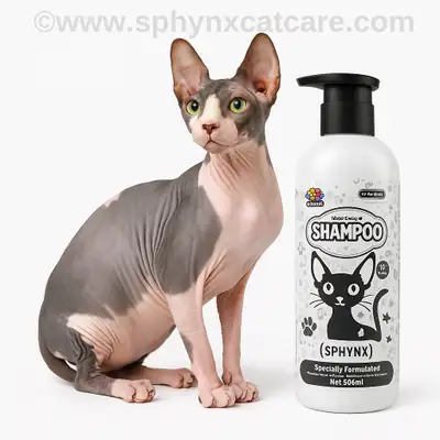 NEW Best Sphynx Cat Shampoo Gentle Cleaner 500 ml, View more