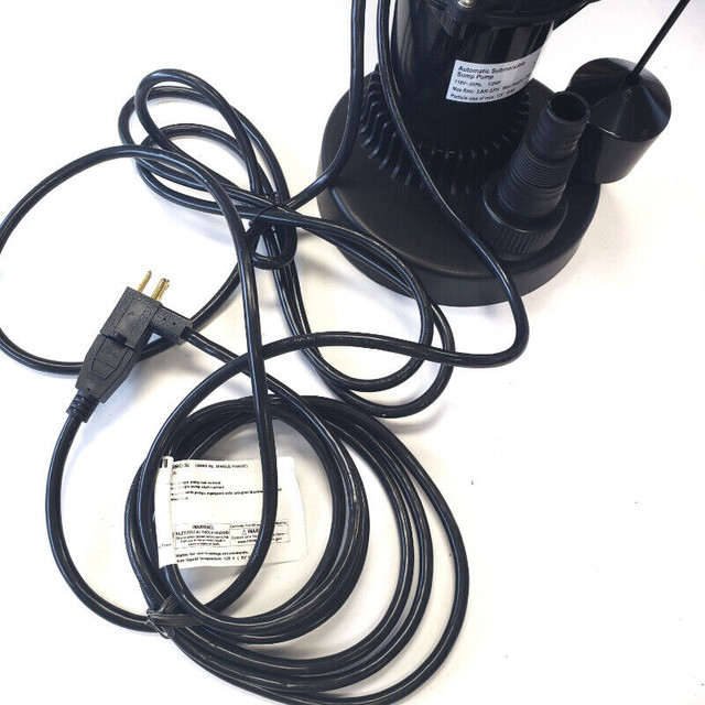 Sump Pump 1/2 HP - Brand New, UL/CSA Certified in Other in City of Toronto - Image 2