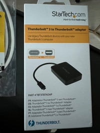 Star tech thunderbolt 3 Adapter For Sale