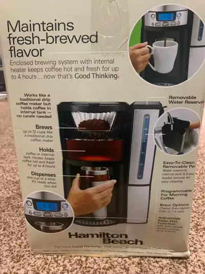 Hamilton Beach BrewStation 12 Cup Dispensing Coffeemaker (47950), View more