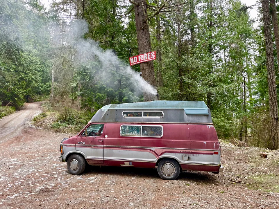 1985 Dodge Ram Camper Van