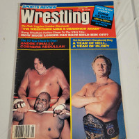 Sports Review Wrestling January 1984 Magazine 