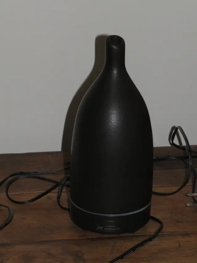 Saje Diffuser Aroma Om Black in Home Décor & Accents in Trenton - Image 2
