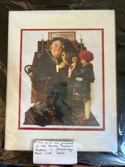 Norman Rockwell Print FOR SALE, View more