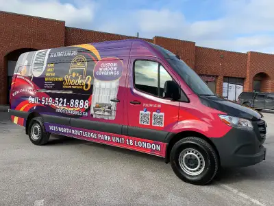 We Design, Print & Install ✦ Full car wrap: Trucks, Trailers, Vans, Sedan, Sprinters, Food Trucks ✦...