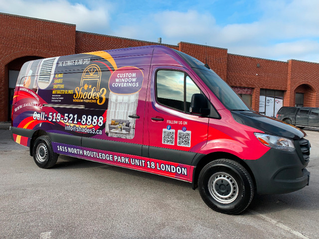 TORONTO VINYL WRAP: Van, Sprinter, Truck & Trailer in Other in Markham / York Region