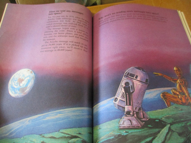 1979 STAR WARS QUESTION & ANSWER BOOK ABOUT SPACE $10. VINTAGE in Arts & Collectibles in Winnipeg - Image 4