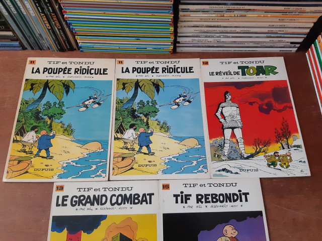 Tif et Tondu Bandes dessinées BD Lot de 8 bd à vendre  in Comics & Graphic Novels in Laurentides - Image 2