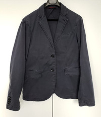 Armani Jeans Navy Blue Casual Blazer Jacket - Mens Small