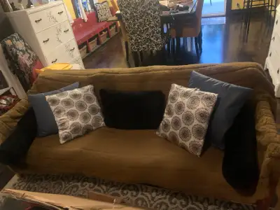 Leather Tufted Sofa, View more