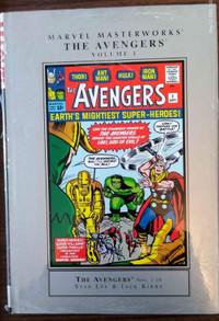Marvel Masterworks: Avengers v. 1 (Lee-Kirby) Hardcover NEW SEAL