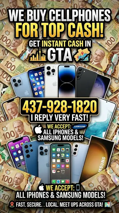 INSTANT CASH FOR IPHONE , SAMSUNG , PIXEL , MACBOOK, View more