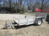 Silver Max Aluminum trailer for ATV and utility use. 5w x 10L