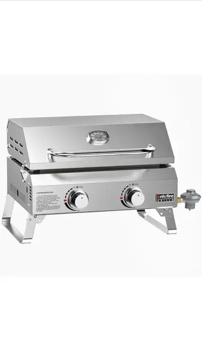 Barbeque ONLYFIRE GRILLS Flat Top Gas Griddle with Lid, View more
