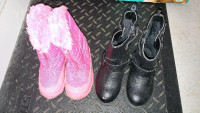 Girl winter boot 10$/2pairs