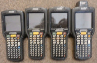 Lot of 4 Motorola MC3090-RU0PBCG00WR Bar code scanners