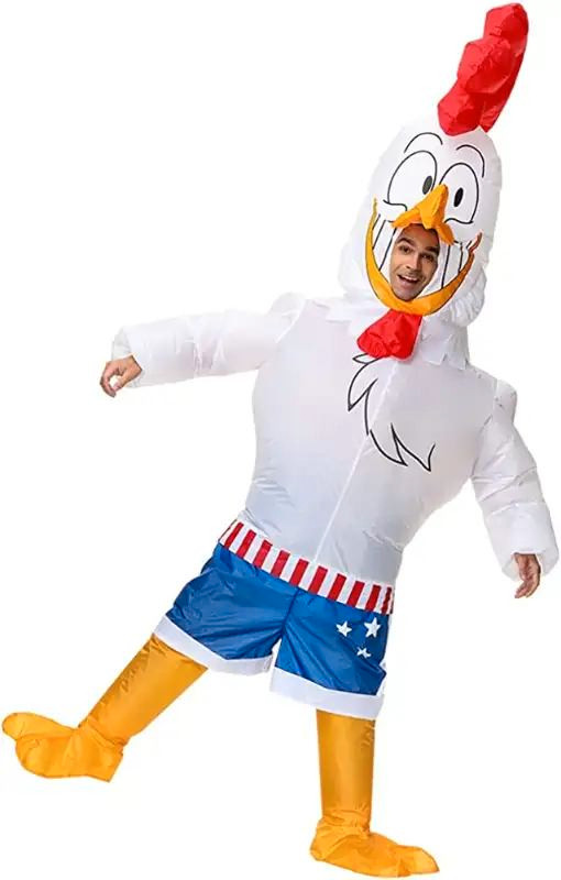 Rooster Inflatable Costume Fancy Dress Halloween Adult Costume in Costumes in City of Toronto - Image 4