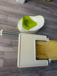 Baby chair and children potty
