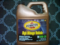 Penzoil motor oil 10-w30 5 liter