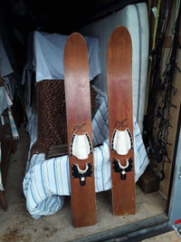 Vintage Wake Jumper Elgin Water Skis made by Simpsom Sears