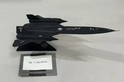 SR-71  Blackbird model airplane, View more