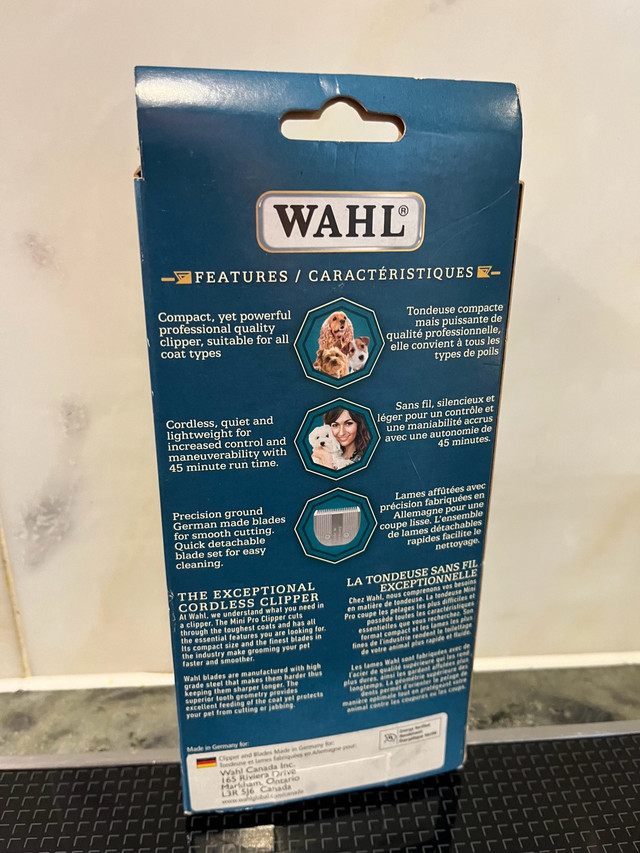 Wahl Mini Pro tondeuse sans fil-Neuf! dans Accessoires  à Ville de Montréal - Image 3