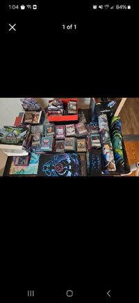 Yugioh card collection 