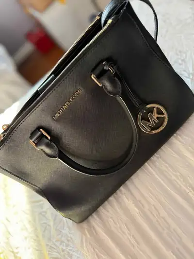 Michael Kors SAVANNAH Saffiano leather large satchel purse with, View more