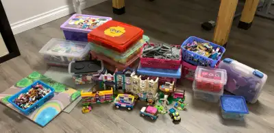 Lots of Lego friends sets, including instructions for most sets.