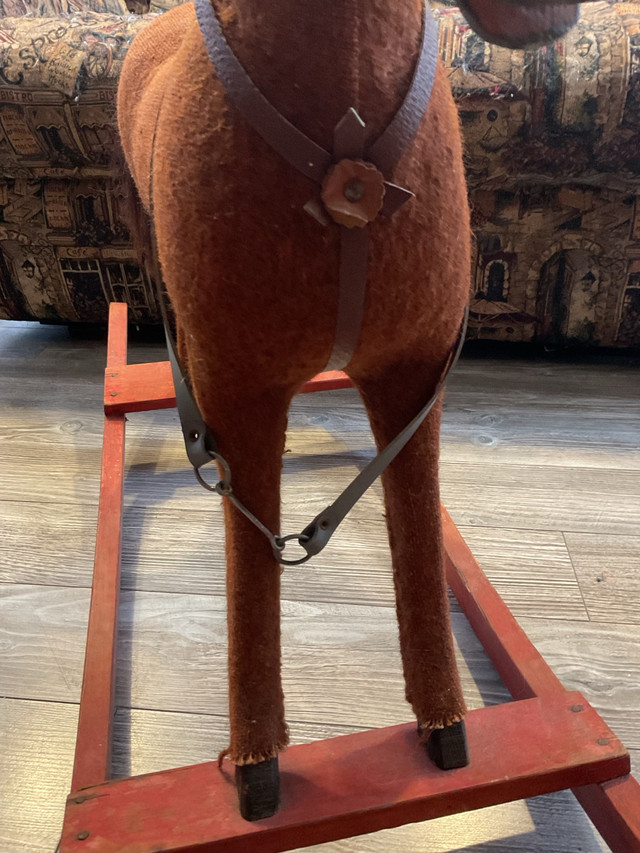 Cheval à bascule; cheval berçant antique  dans Art et objets de collection  à Trois-Rivières - Image 4