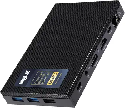 MeLE Mini PC Quieter 4C, N100 Fanless 16GB RAM 512GB SSD, View more