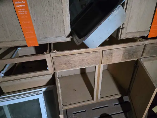 brand new counter kitchen cabinets with counter top and sink in Cabinets & Countertops in Charlottetown - Image 6