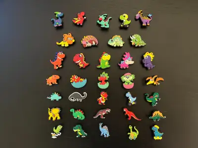 Dinosaurs crocs charms / jibbitz, View more