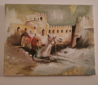 Peinture chameau/Camel paint