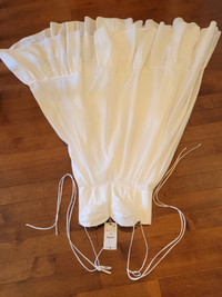 Zara 100% Cotton White Maxi Dress