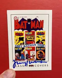 Jerry Robinson Signed DC Comics Batman #100 Trading Card
