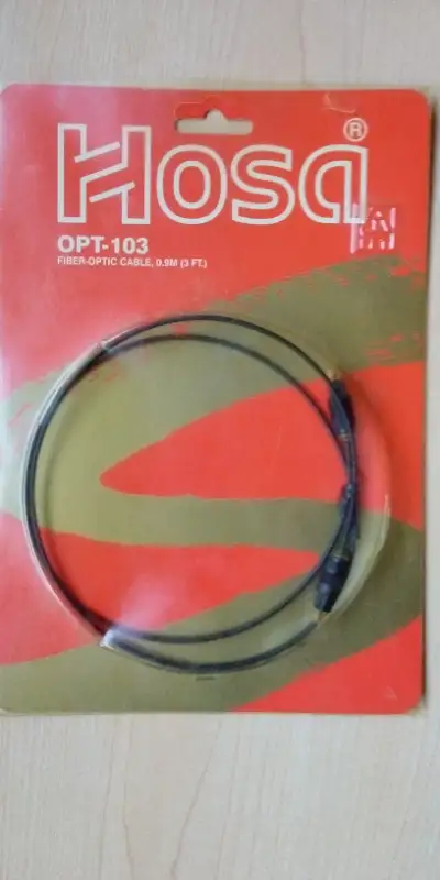 HOSA OPT103 Fibre Optic Cable, View more