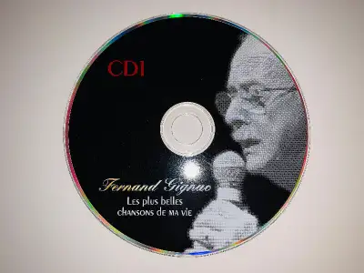 CD-FERNAND GIGNAC BELLES CHANSONS DE MA VIE-MUSIQUE/MUSIC (C022)