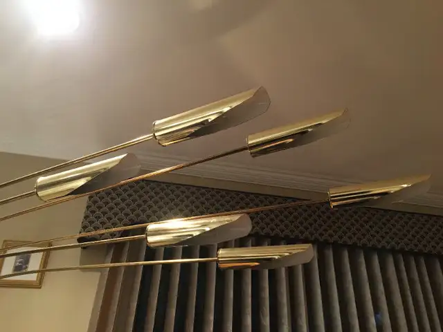 VINTAGE ARC ARCHED FLOOR LAMP in Indoor Lighting & Fans in Laval / North Shore - Image 4