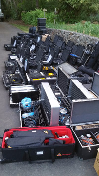 LIQUIDATING Film Industry Video/Audio/Lighting/Microphones