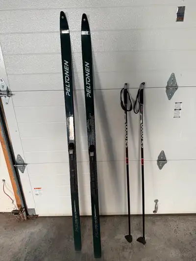 Cross Country Skis and Poles - Peltonen, View more