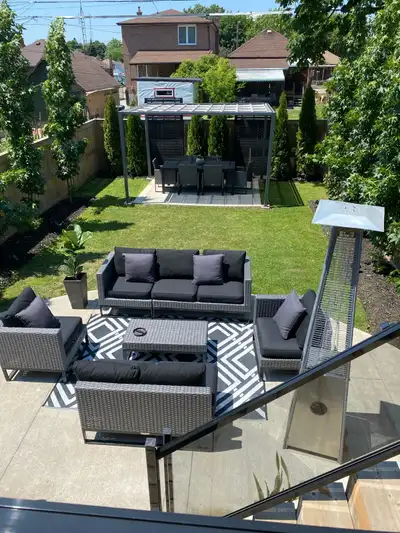 Gluckstein Wicker Patio Set, View more